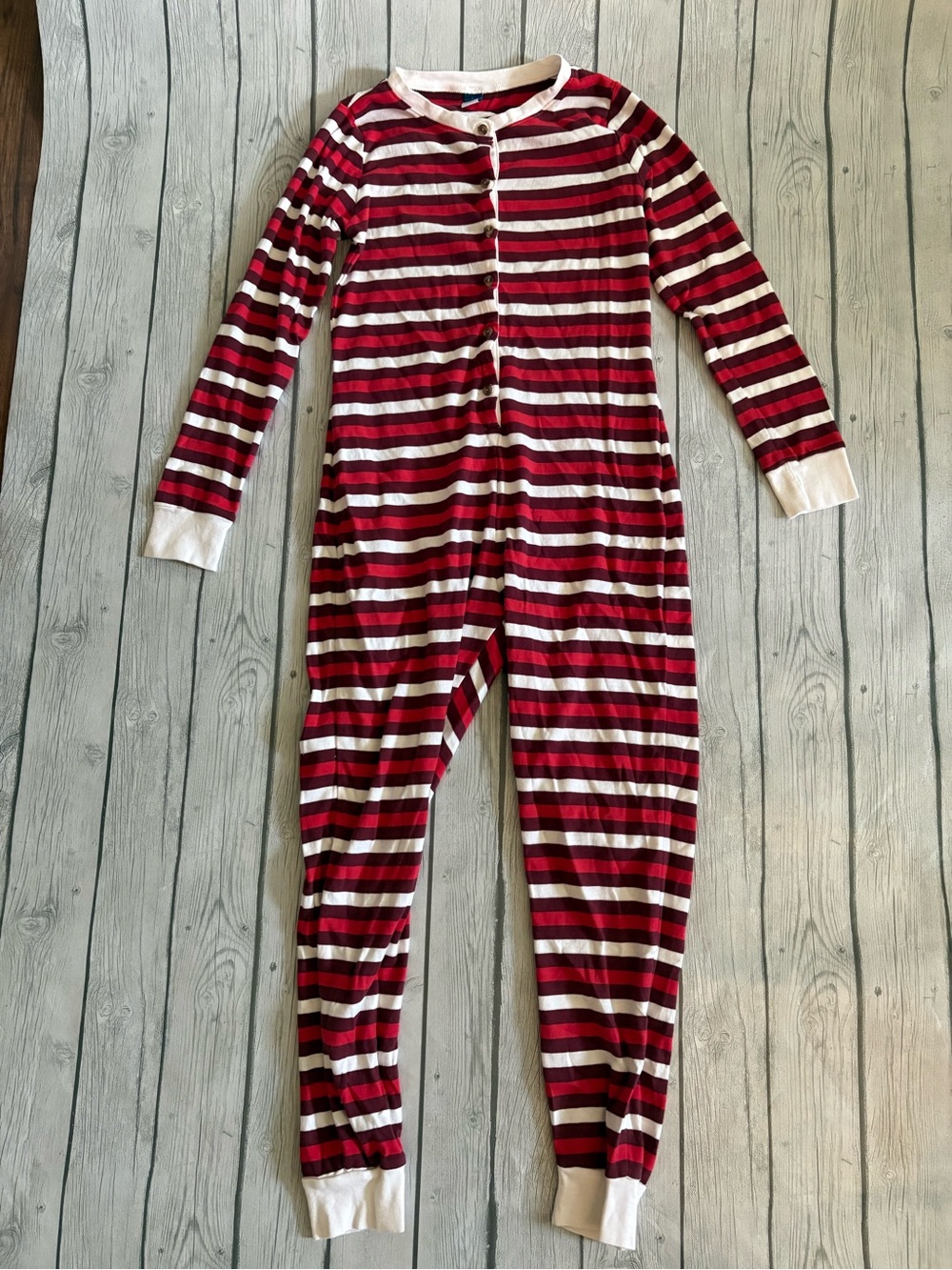 Old Navy Red and White Striped One-Piece